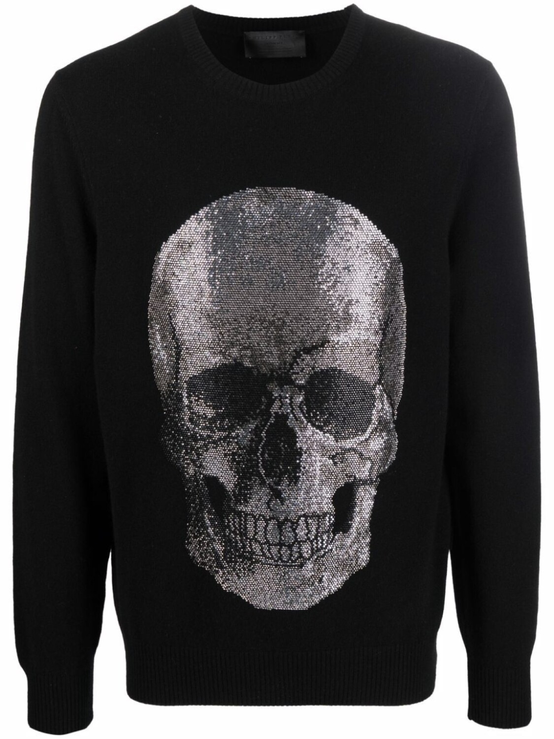 

Philipp Plein кашемировый свитер Iconic Skull, черный