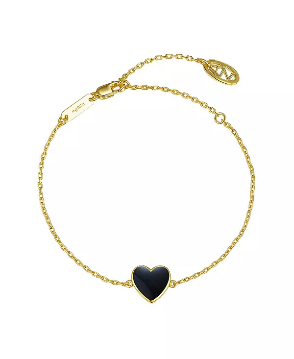 

Браслет Petit Love черного цвета Anna Zuckerman, black