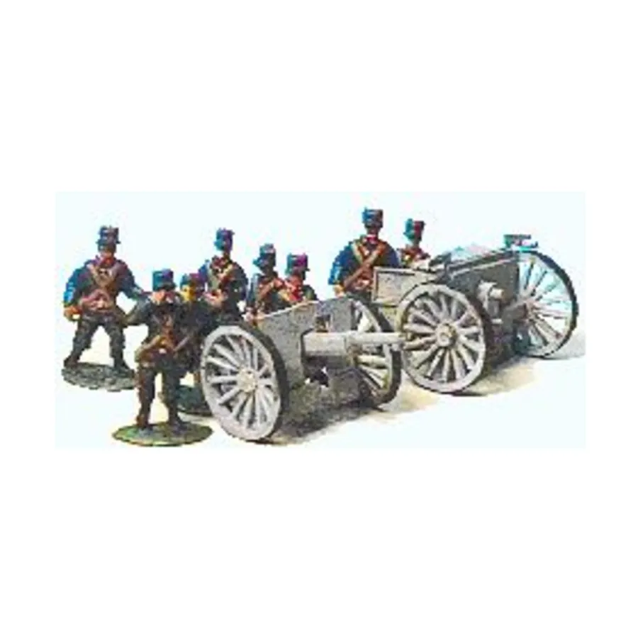 

75-мм французская полевая пушка, Artillery and Gun Crews (20mm) (Reviresco)