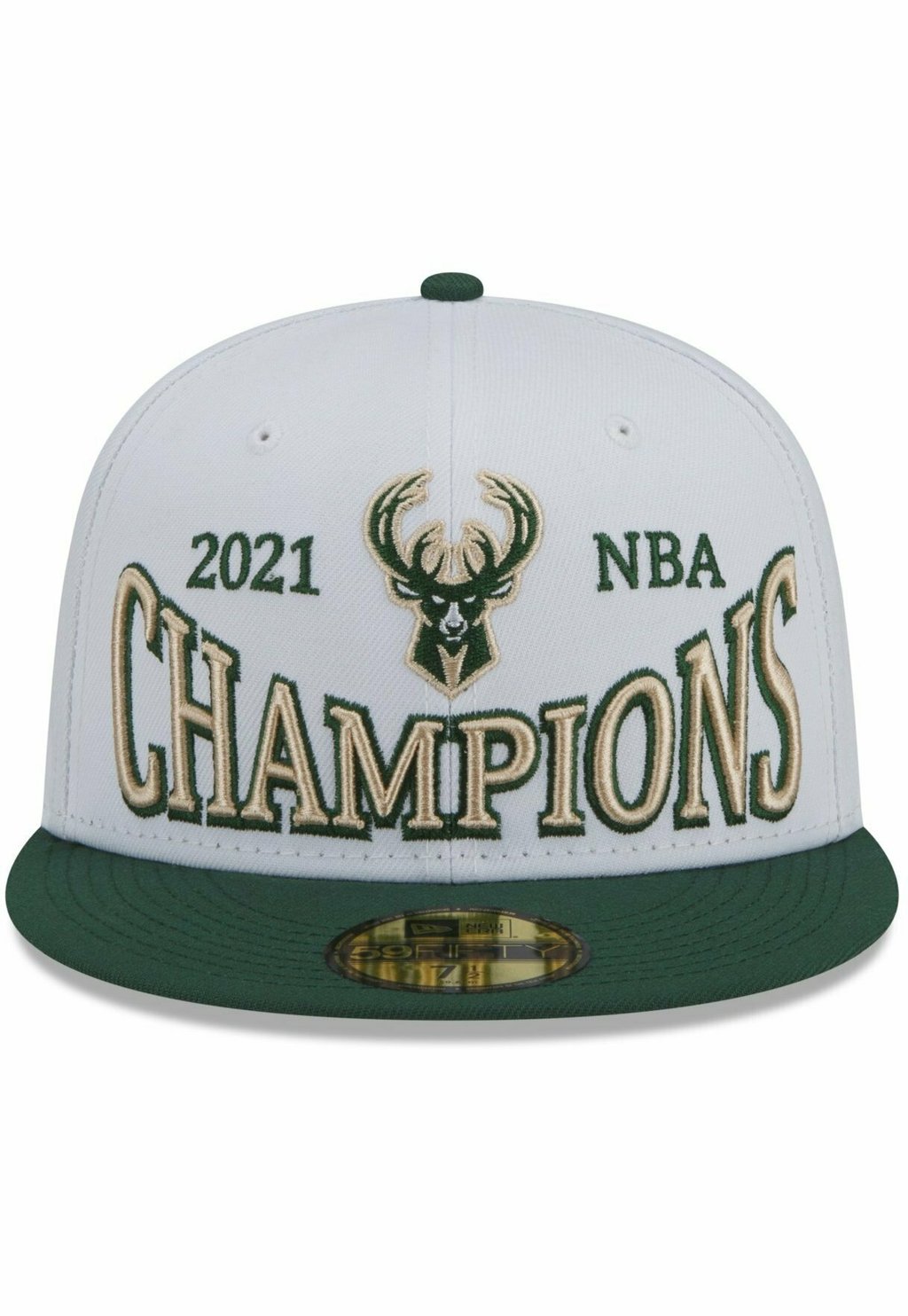 

Бейсболка 59FIFTY NBA CHAMPIONS MILWAUKEE BUCKS New Era, белый