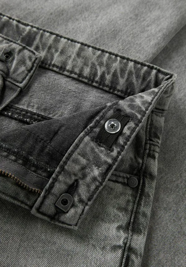 Джинсы свободного кроя, джинсы расслабленного кроя Two Soon, Light Grey Denim — фото 4