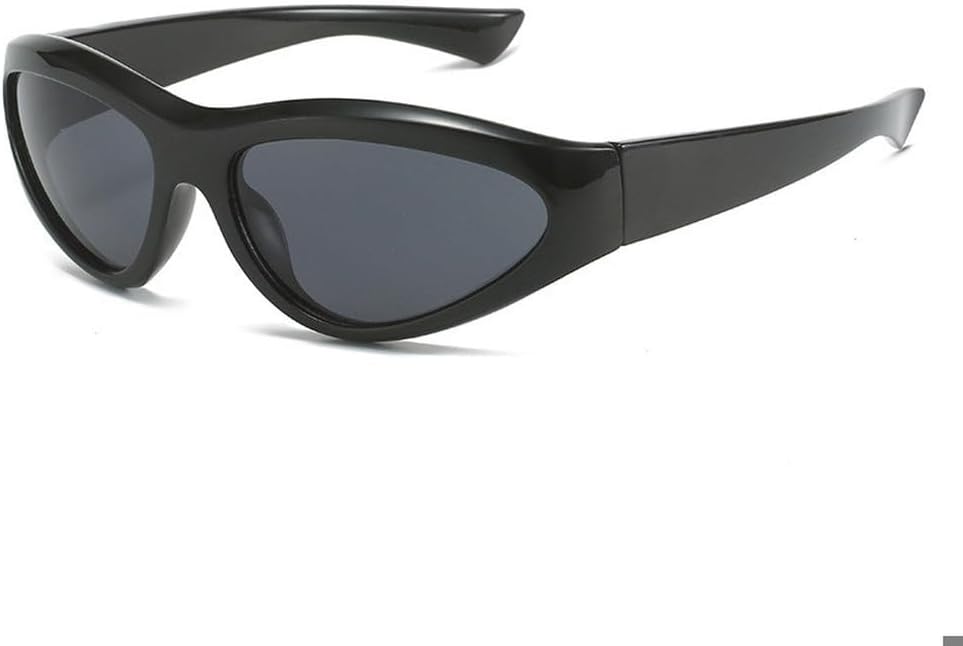 

Спортивные солнцезащитные очки для активного отдыха для женщин, модные солнцезащитные очки «кошачий глаз», женские велосипедные очки, мужские солнцезащитные очки в стиле стритвеар, унисекс WNCKSQ, C1blackgray