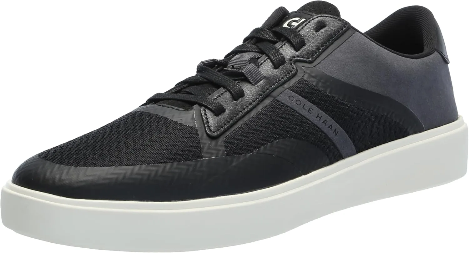 Мужские кроссовки Cole Haan Grand Crosscourt II, черный/серый/слоновая кость