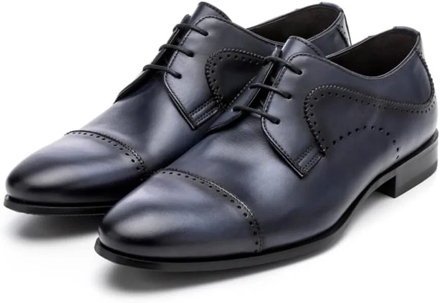 Туфли SERGIO SERRANO - Shoe, Navy — фото 3