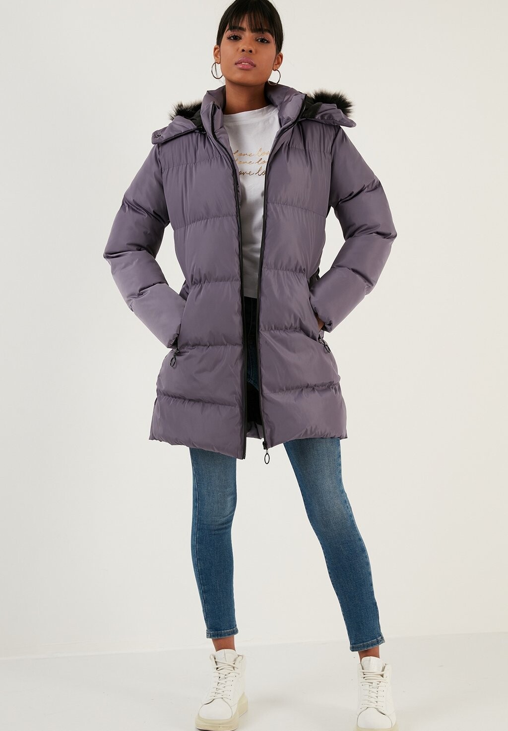 

Зимнее пальто REGULAR FIT LELA, сиреневый