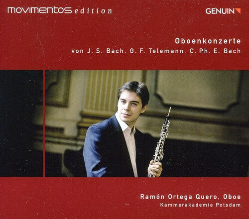 

CD диск Bach, C.P.E. / Kammerakademie Potsdam / Rainer: Oboe Concerts By Telemann & Bach
