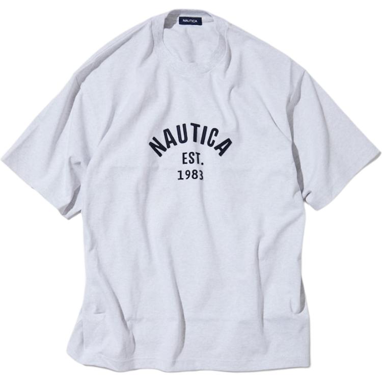 

Футболка SS25 мужская NAUTICA JAPAN, светло-серый