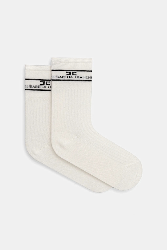 

Носки Elisabetta Franchi, бежевый