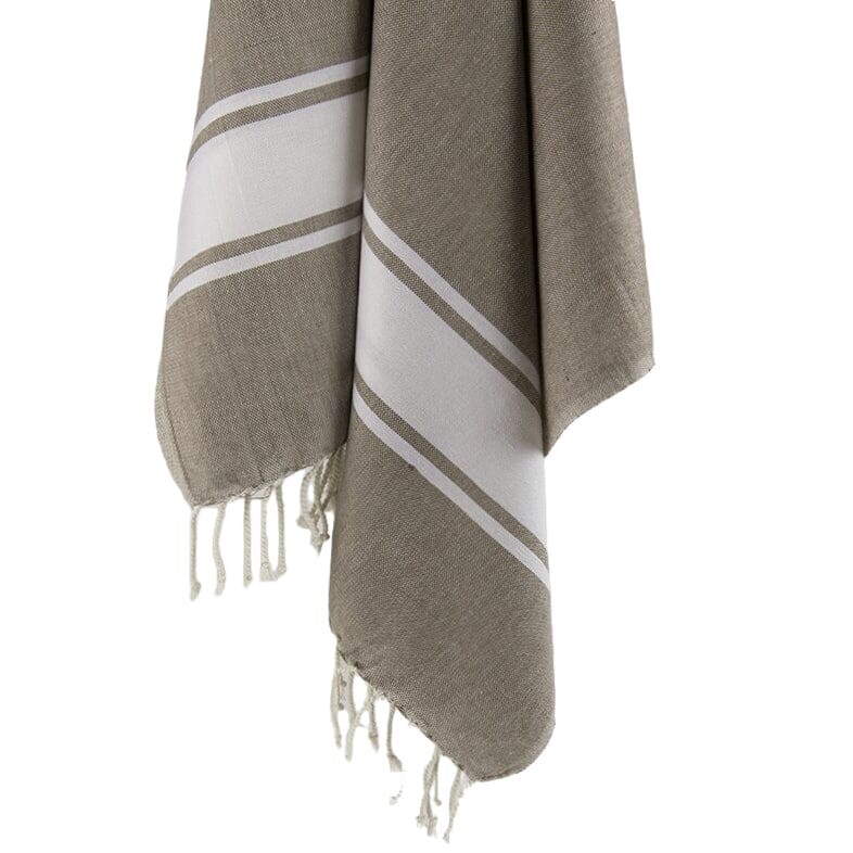 

Пляжное полотенце из чистого хлопка Fouta - Амальфи Lisola, цвет Grigio