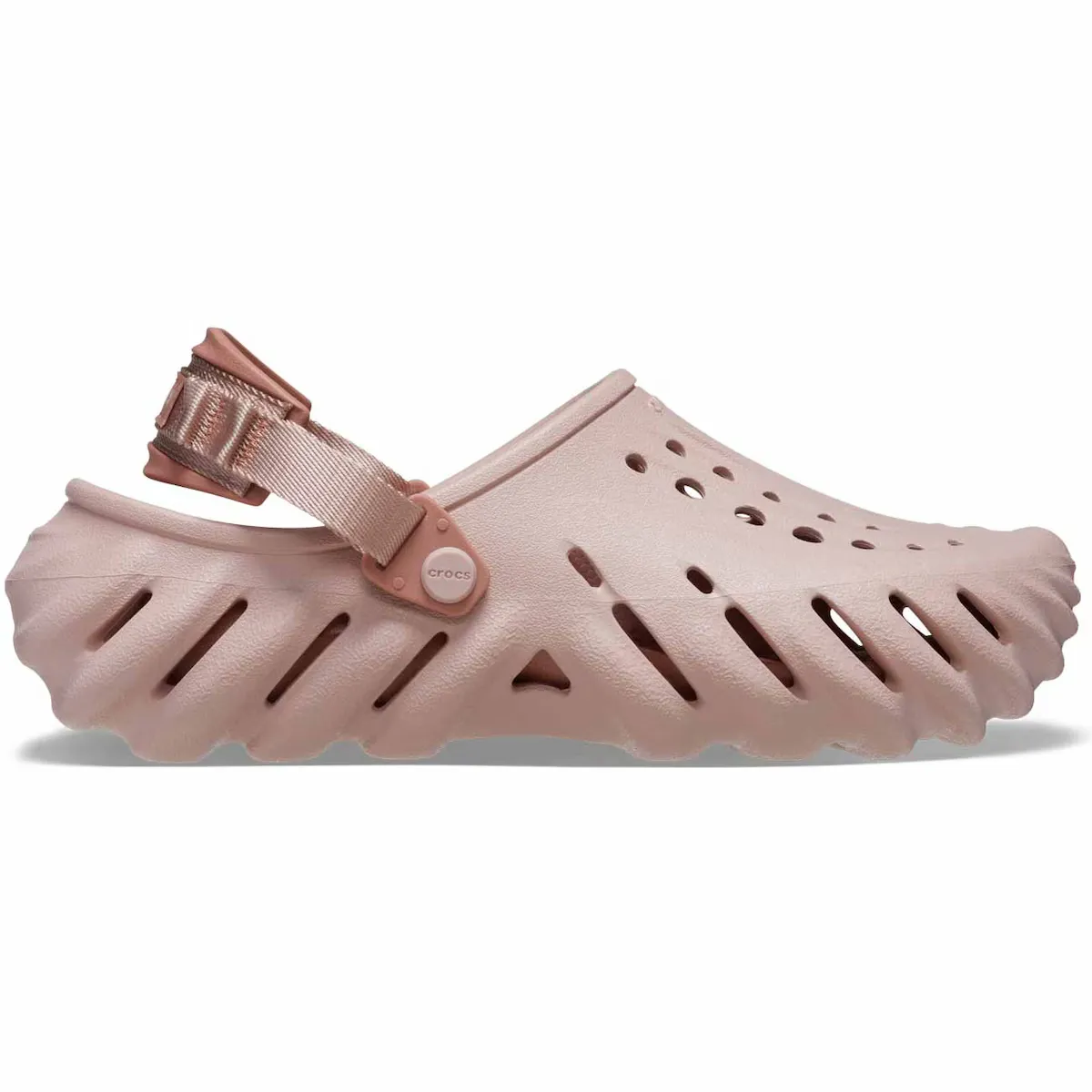 Сабо унисекс Crocs Echo Clog, розовый