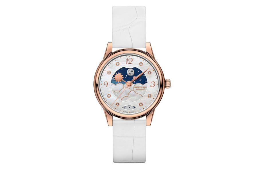 

MONTBLANC Часы Women's Baoxi Collection Watch, White Dial