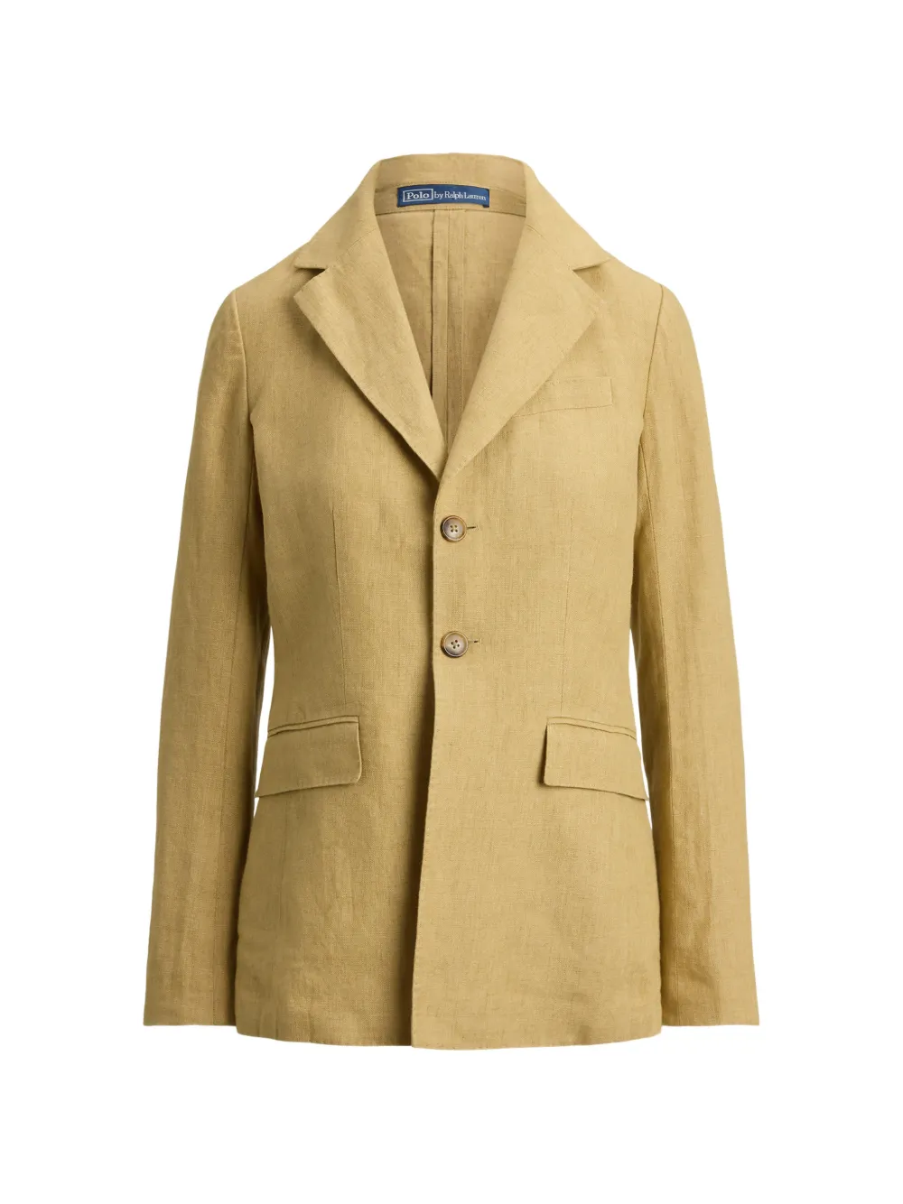 

Льняной блейзер Polo Ralph Lauren, коричневый