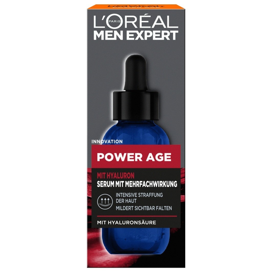 

Сыворотка для лица hyaluron serum power L Oreal Men Expert, объем 30 мл