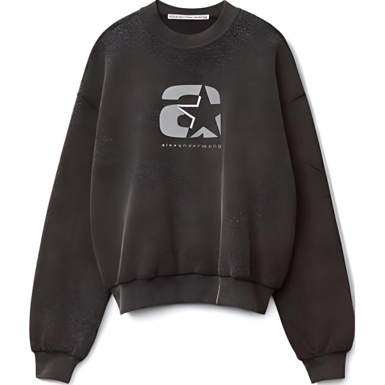 

Свитшот унисекс антрацитовый Alexander Wang