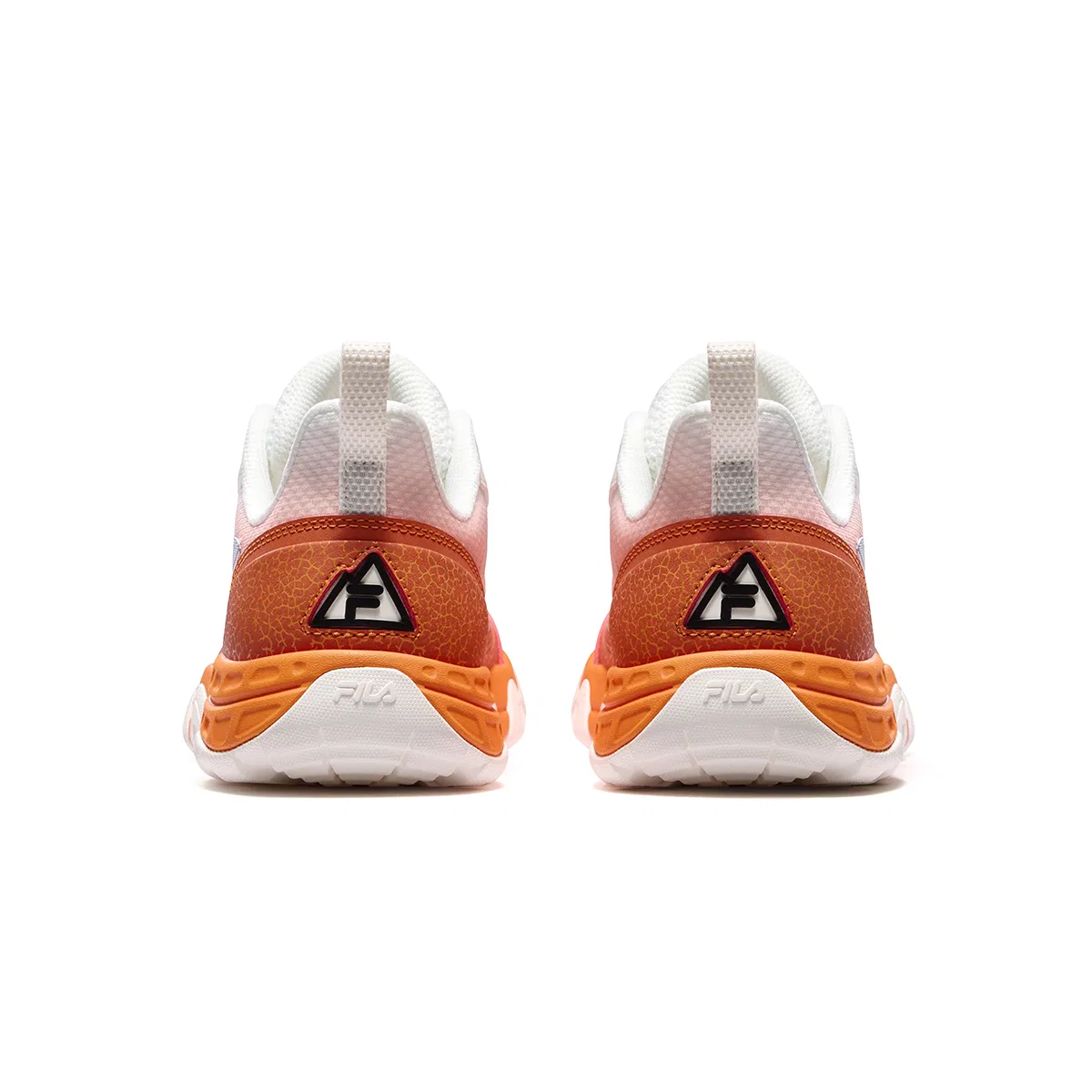 Детские кроссовки FILA KIDS Tiger Claw 5 Outdoor Shoes, оранжевый/белый — фото 4