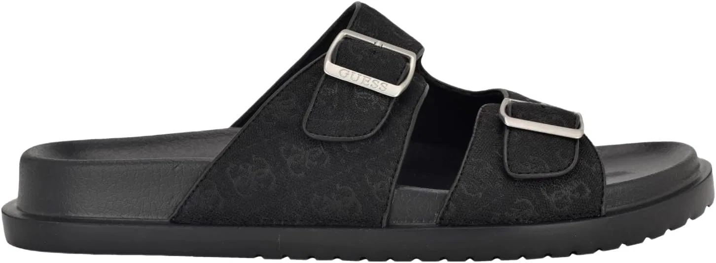 Мужские сандалии Guess Verone, Black Logo Multi 001 — фото 3