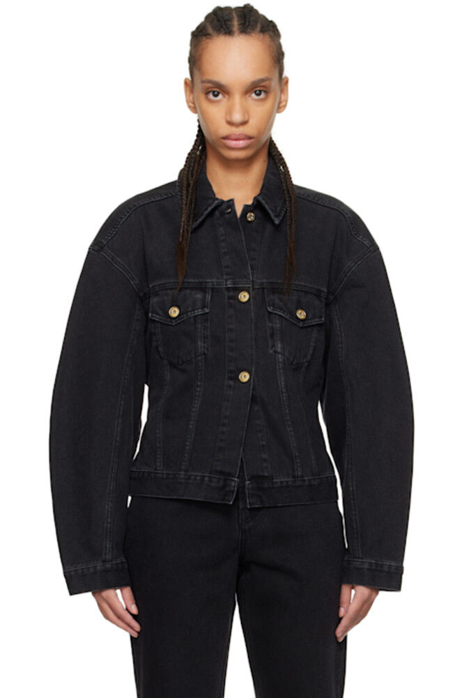 

Черная джинсовая куртка 'The Denim de-Nîmes' JACQUEMUS