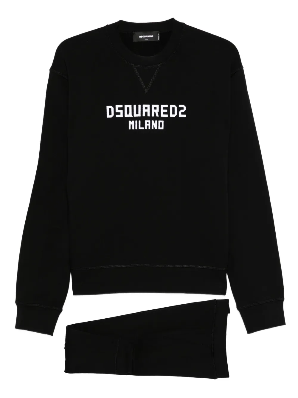 

Спортивный костюм с логотипом DSQUARED2, черный
