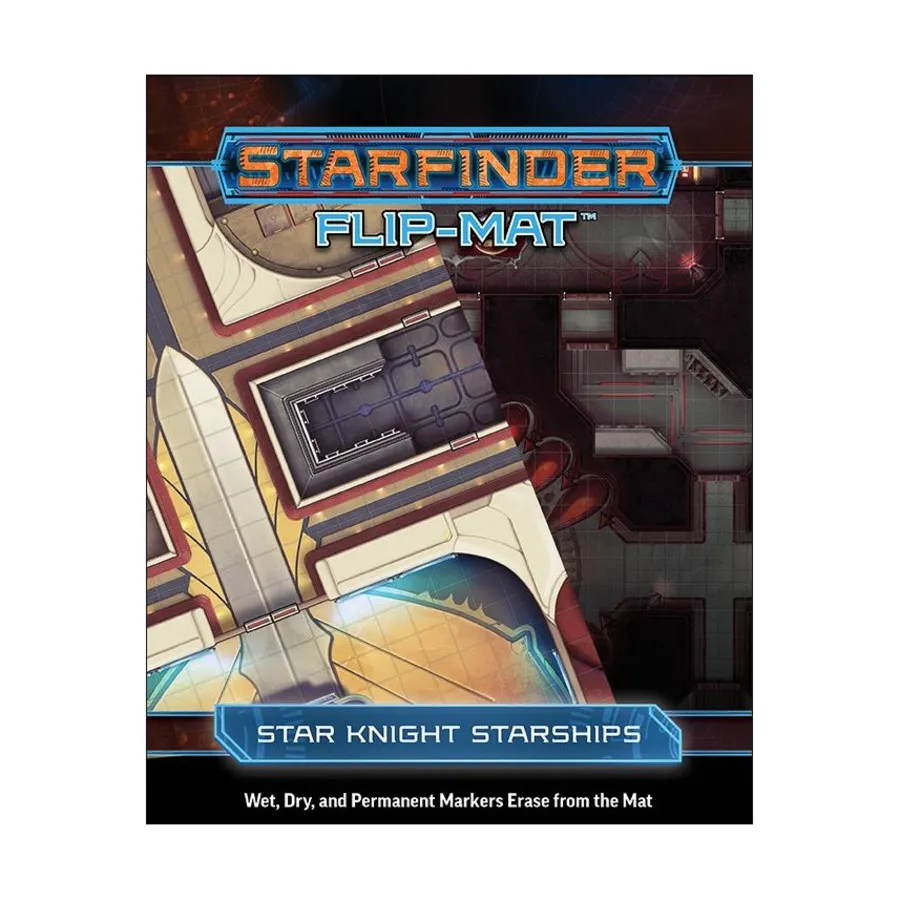 

Флип-коврик - Звездные корабли Star Knight, Starfinder Campaign Setting - Flip-Mats & Map Folios