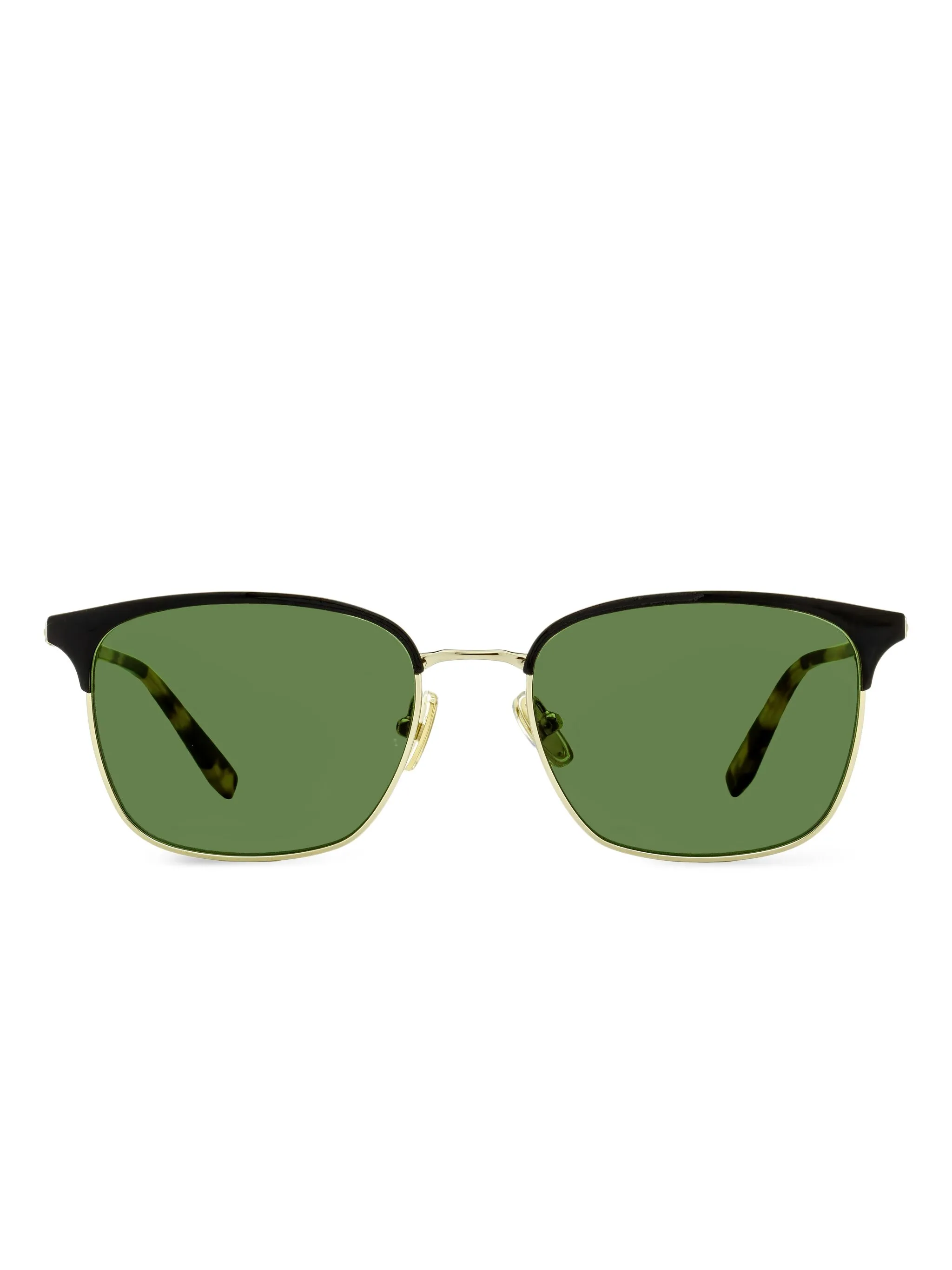 

Солнцезащитные очки в квадратной оправе Ferragamo Eyewear, черный