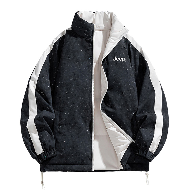 

Jeep Унисекс пуховик, Gold-Stamped Black