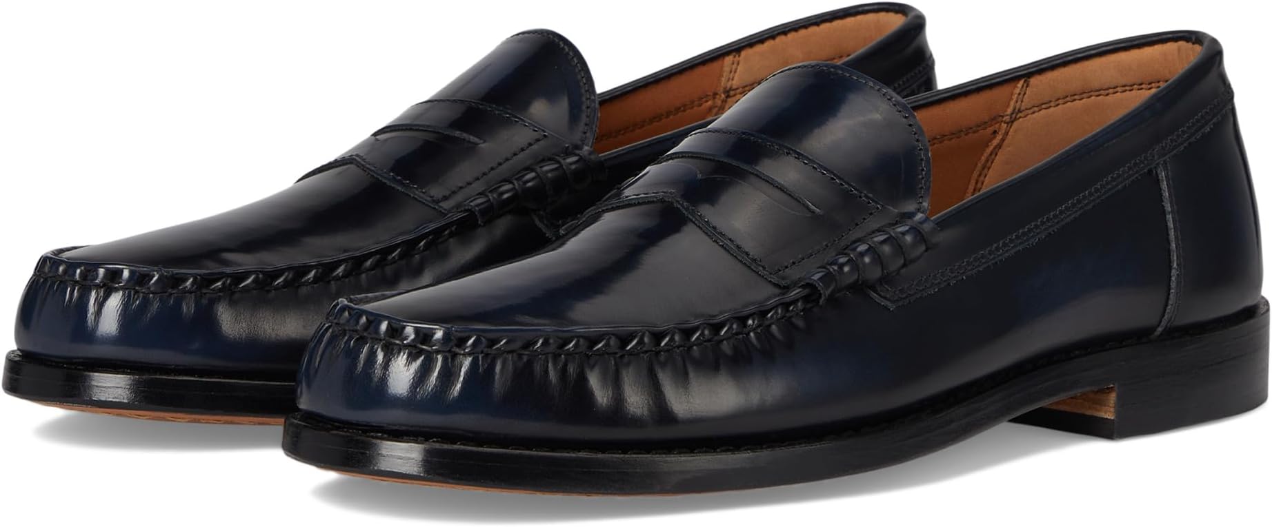 

Лоферы Allen Edmonds Newman, цвет Antique Navy Leather