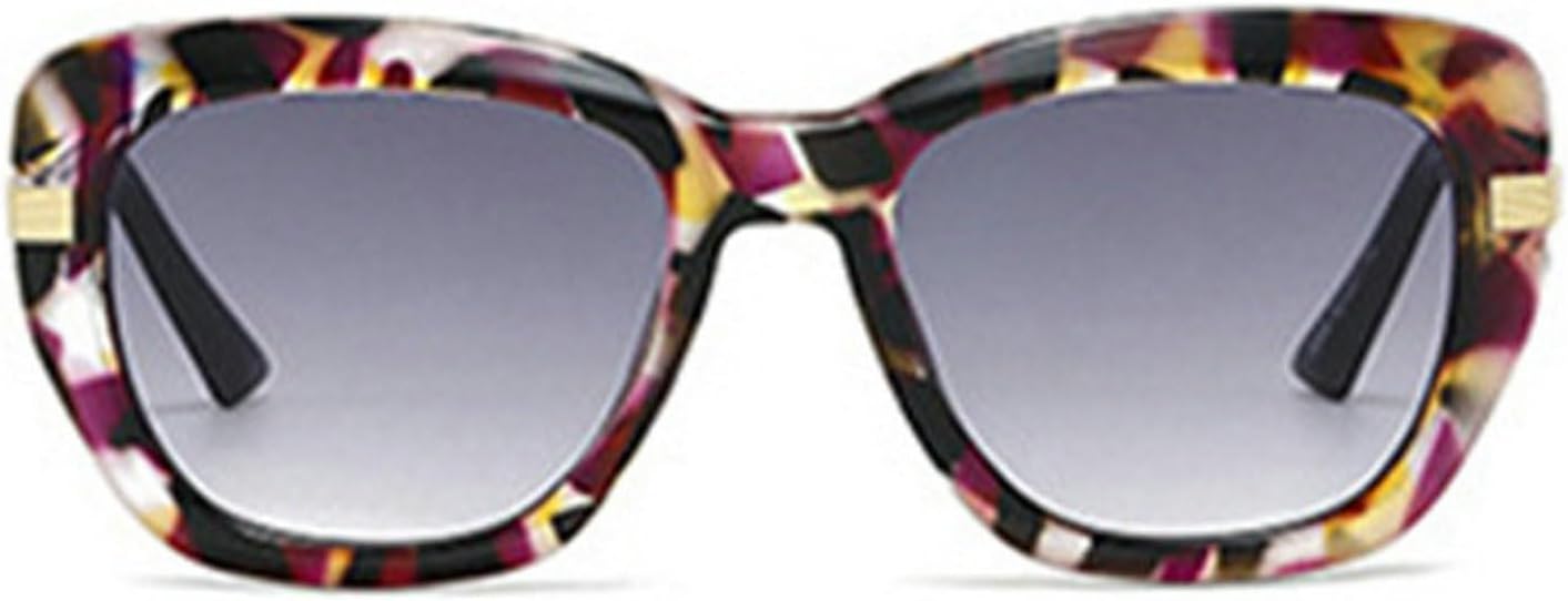 

Laureles Модные солнцезащитные очки «кошачий глаз» для женщин, ретро, ​​красочные, с леопардовым принтом, градиентные, с защитой от УФ-излучения UV400, для мужчин и женщин, C4