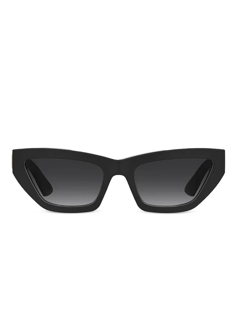 

Солнцезащитные очки в оправе 'кошачий глаз' Moschino Eyewear, черный