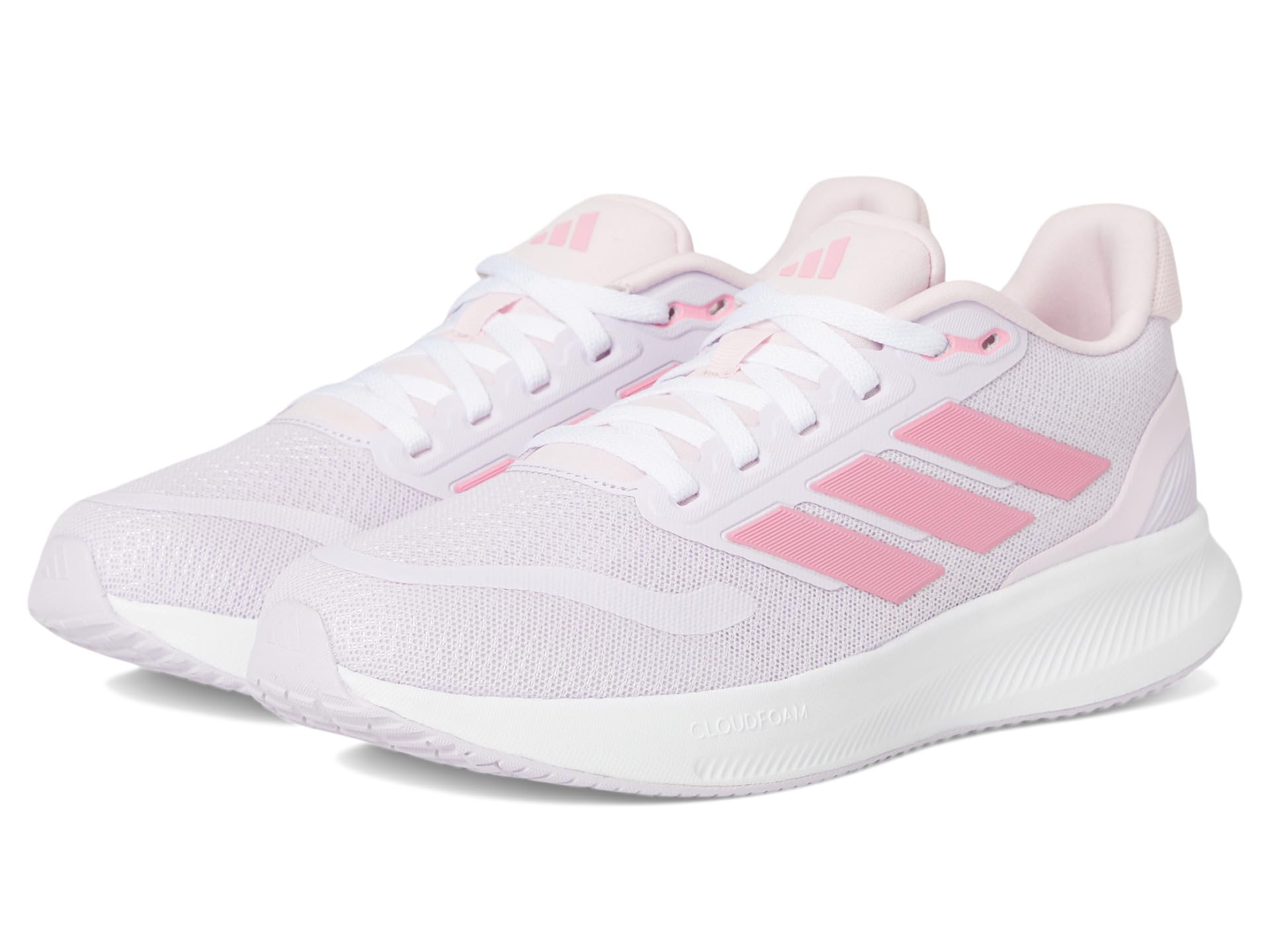 

Кроссовки Adidas Kids Run Falcon 3.0 Sportswear Shoes, Ice Lavender/White/Clear Pink
