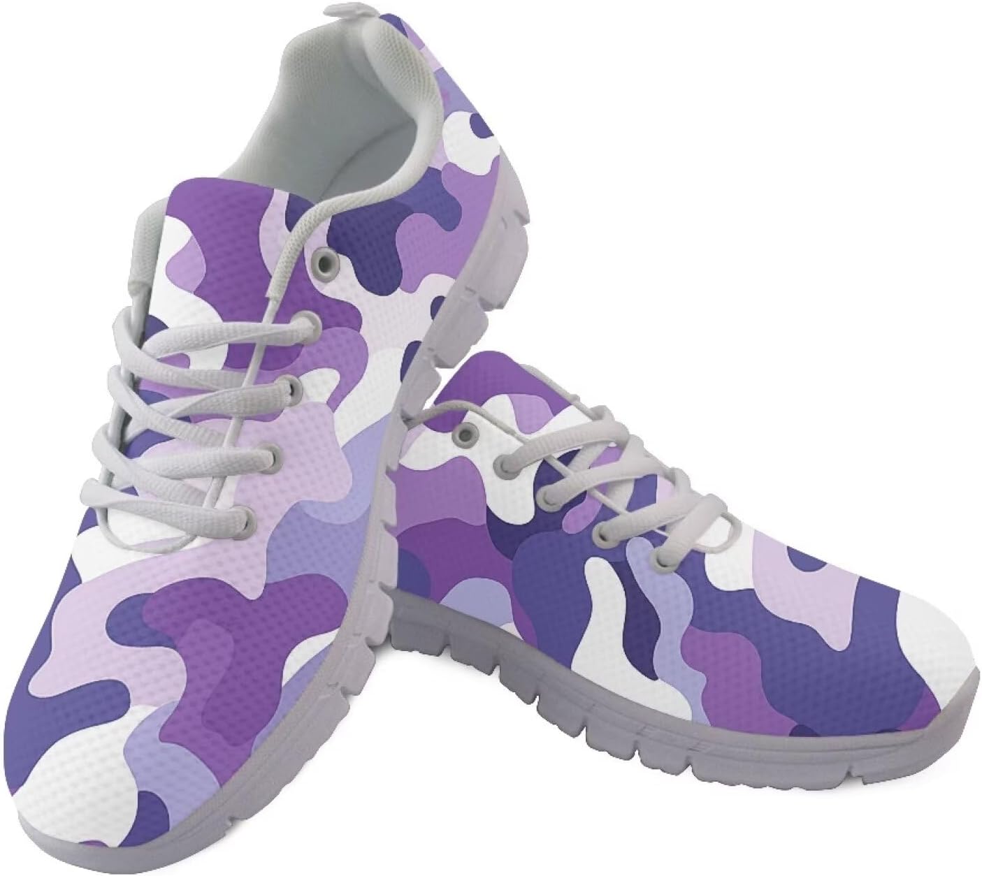 

Спортивные кроссовки GIFTPUZZ для женщин и мужчин, кроссовки для бега, тенниса, тренировок в зале, стойкие к скольжению, для путешествий, фиолетовый