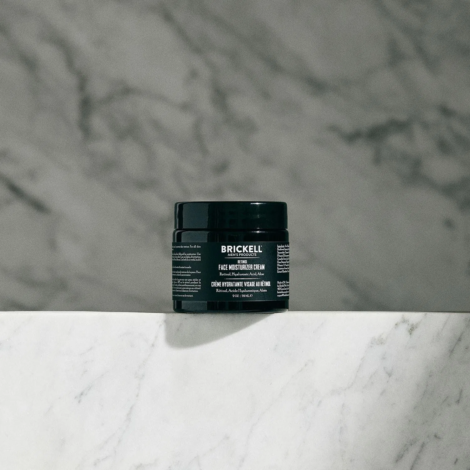 Крем для лица Brickell Men's Products — Мужской увлажняющий с ретинолом, 59 мл — фото 3