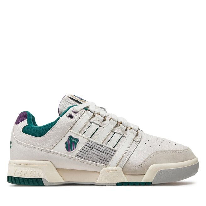 

Кроссовки K-Swiss Gstaad Gold 08526-133-M Brilliant White/Aventurine/Sunset Purple 133, белый