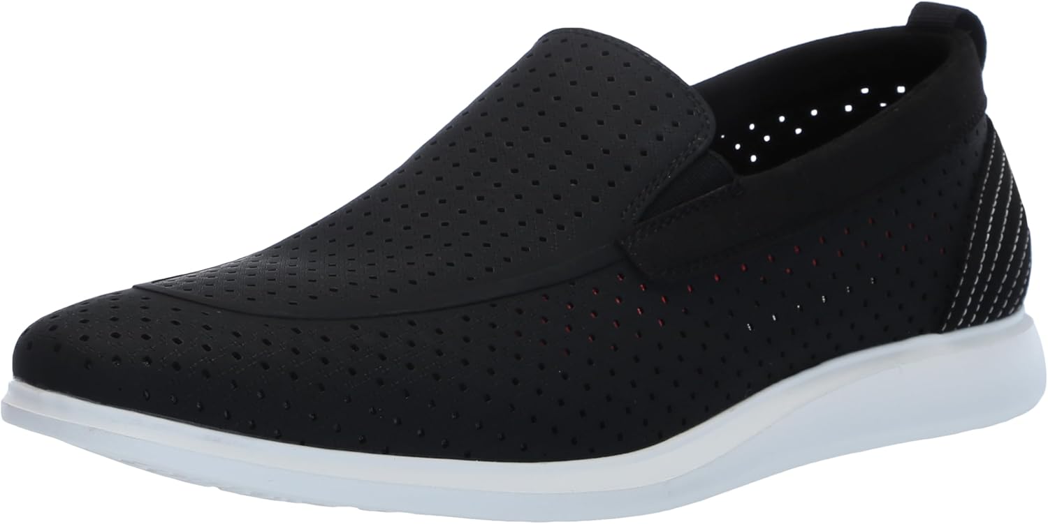 

Мужские слипоны Stacy Adams Remy с перфорацией, черный