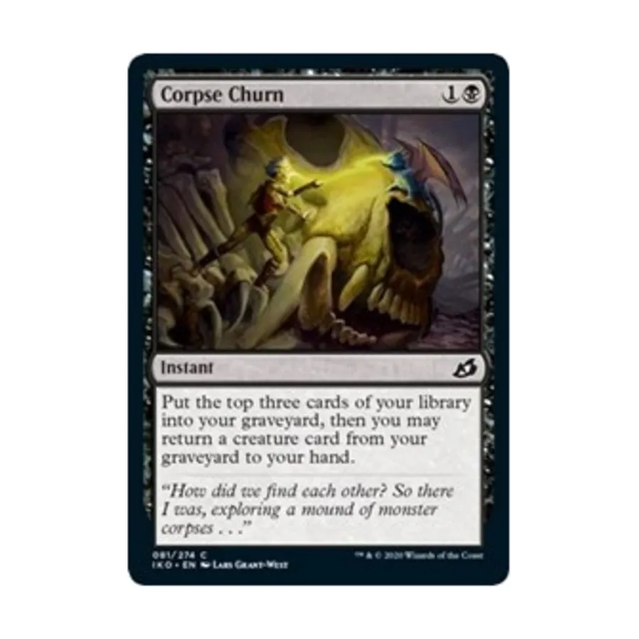 

CCG Сбивка трупов (клавиша C), MTG - Ikoria - Lair of Behemoths