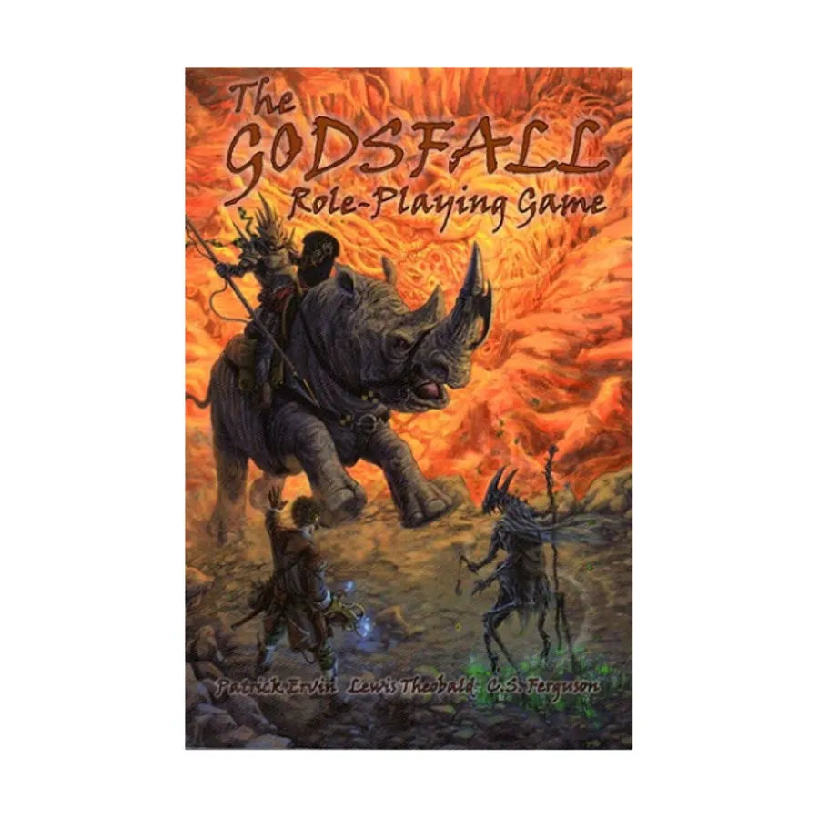 

Godsfall Roleplaying Game, Godsfall RPG, мягкая обложка