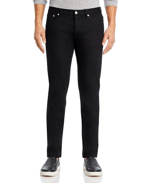

Черные джинсы узкого кроя Petit New Standard A.P.C., цвет Black