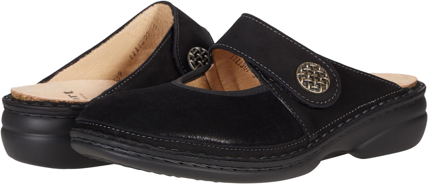 

Сабо Asinara 05006 Finn Comfort, цвет Schwarz Nubuck/Balena Stretch