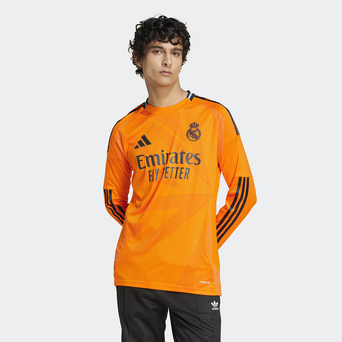 

Мужская 2-я форма Реал Мадрид 24/25 Adidas футболка, оранжевый