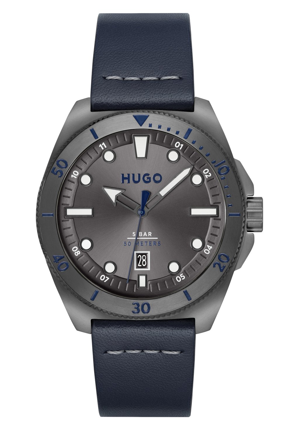 

Часы VISIT HUGO, серый