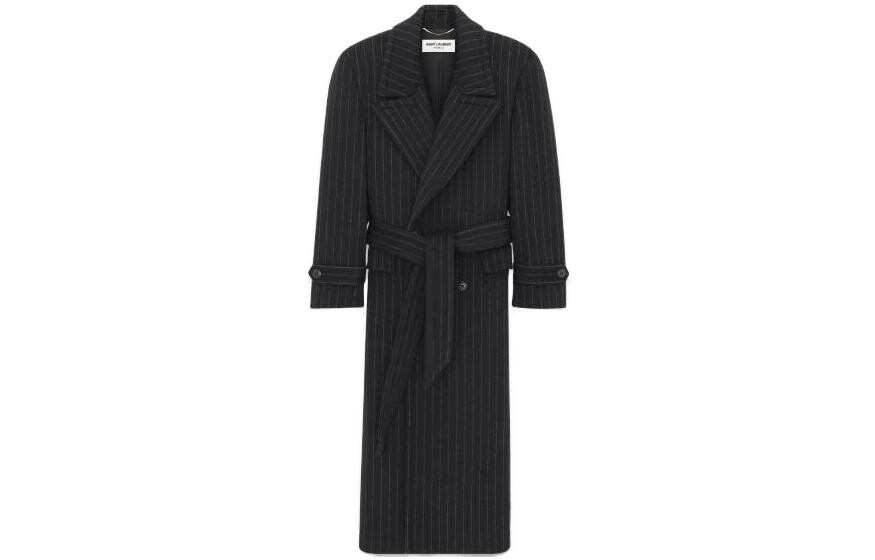 

SAINT LAURENT Мужское пальто, цвет Black
