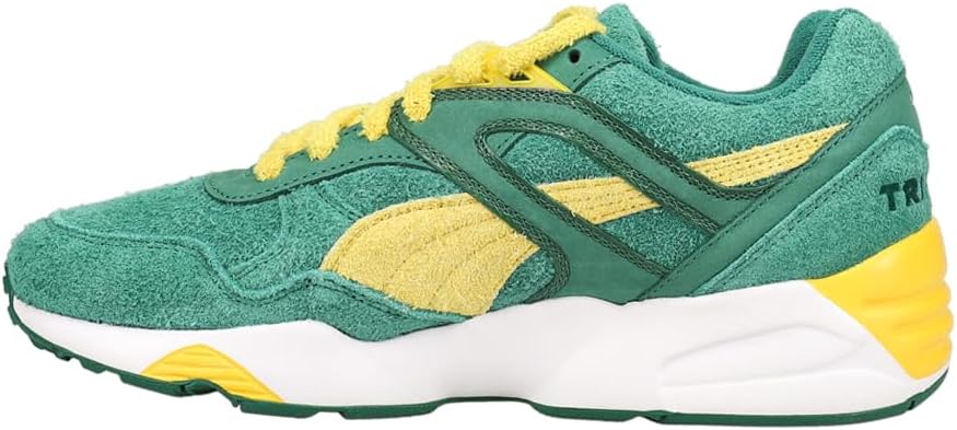 Мужские кроссовки PUMA R698 Super Lace Up Повседневные - Зеленые — фото 3