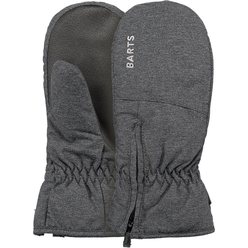 

Перчатки, митенки на молнии Barts, цвет dark heather