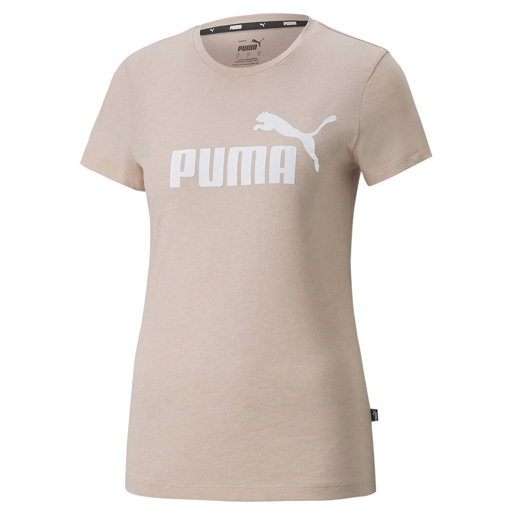 

Футболка Puma Essentials Logo Heather, розовый