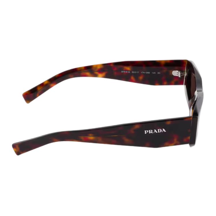 Солнцезащитные очки Geometric с тонированными линзами PRADA, tortoiseshell — фото 4