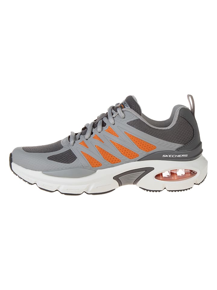 

Кроссовки на шнуровке Skechers, серый