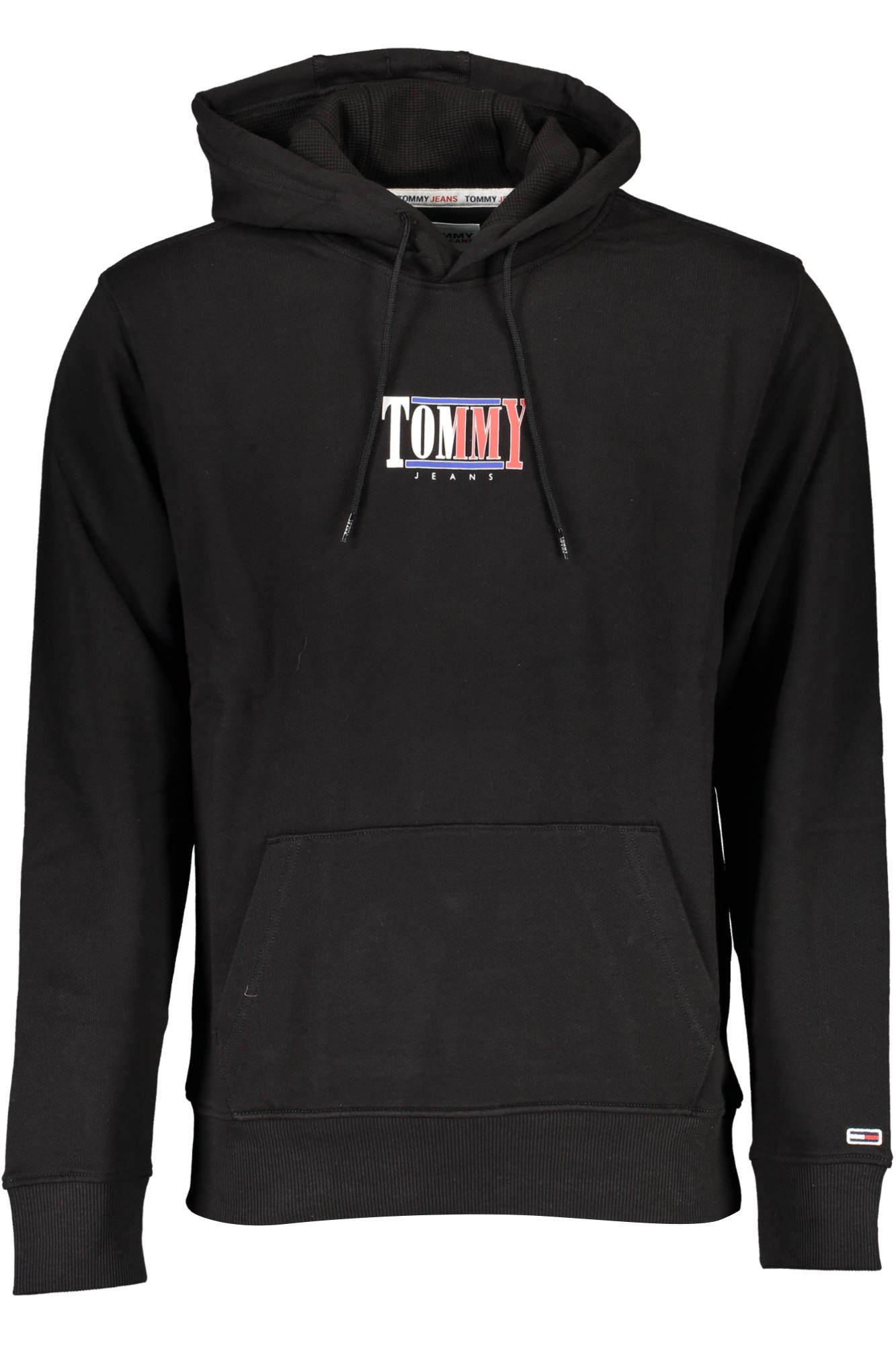 

Черный хлопковый мужской свитер Tommy Hilfiger