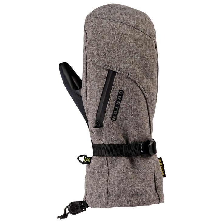 

Варежки женские Baker 2 в 1 серо-меланжевые - xs Burton