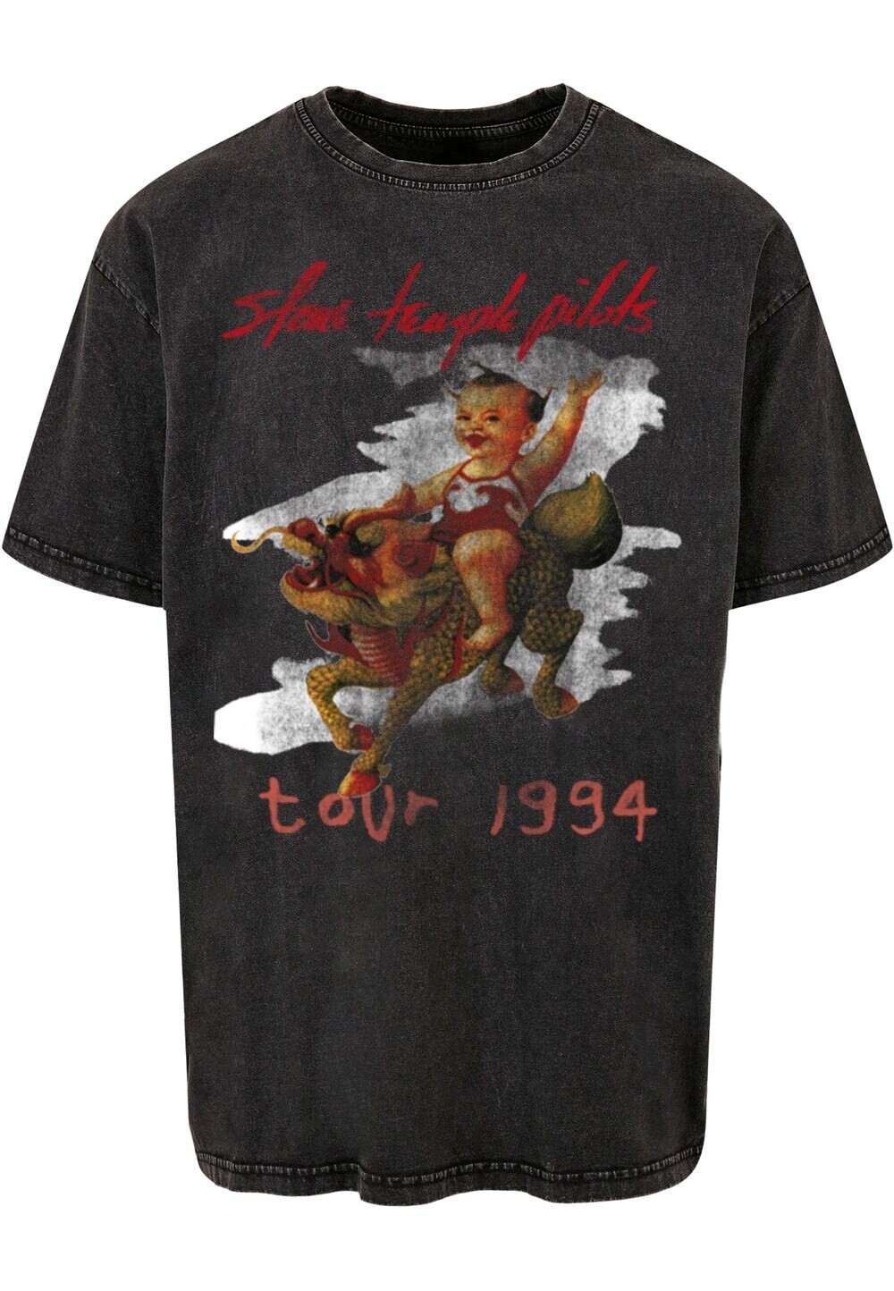 

Футболка Merchcode Stone Temple Pilots - Tour 94, серый/антрацит