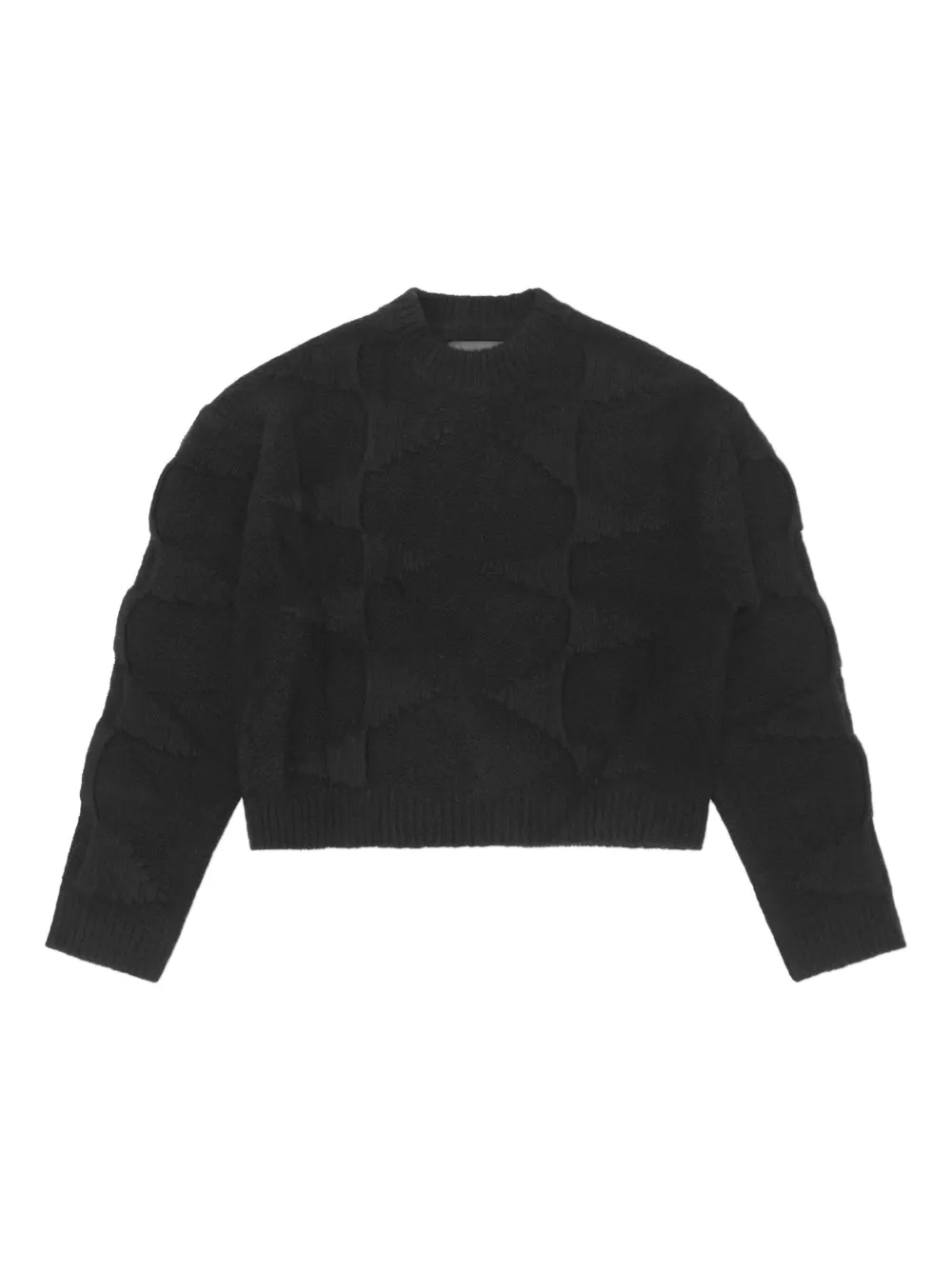 

Свитер фактурной вязки HELIOT EMIL, черный