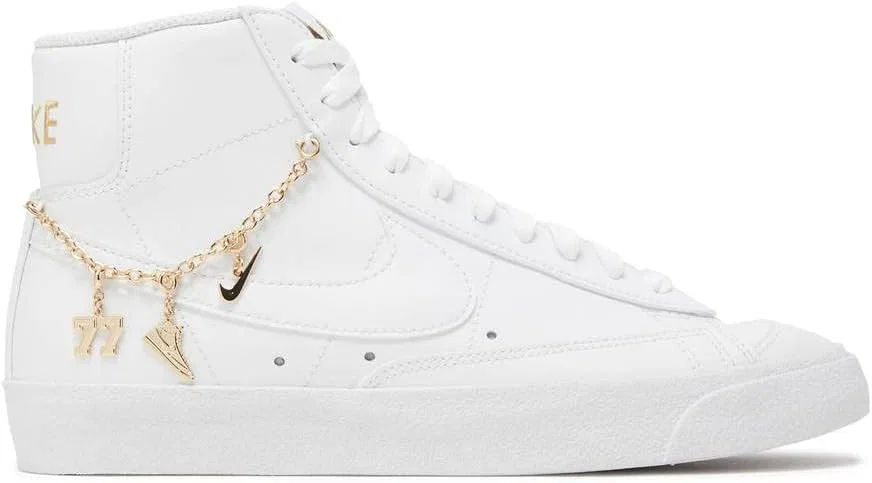 Винтажные баскетбольные кроссовки Nike Blazer Mid '77 для мужчин, белый